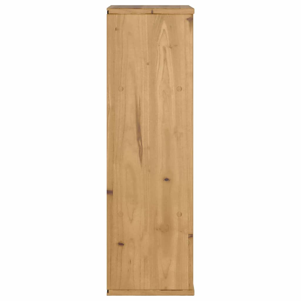 Beistellschrank mit Schublade ODDA 40x24x79cm Massivholz Kiefer